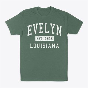 Evelyn Louisiana Classic Established Classic Dad T-Shirt