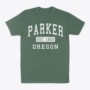 Parker Oregon Classic Established Classic Dad T-Shirt