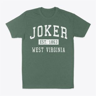 Joker West Virginia Classic Established Classic Dad T-Shirt