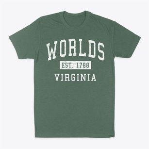 Worlds Virginia Classic Established Classic Dad T-Shirt