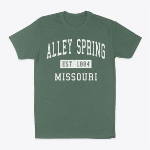 Alley Spring Missouri Classic Established Classic Dad T-Shirt