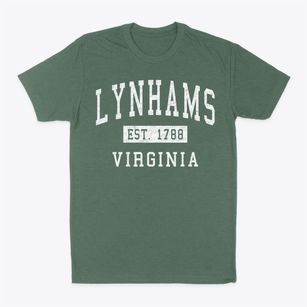 Lynhams Virginia Classic Established Classic Dad T-Shirt