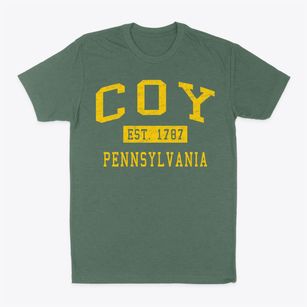 Coy Pennsylvania Classic Established Classic Dad T-Shirt