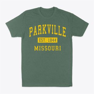 Parkville Missouri Classic Established Classic Dad T-Shirt