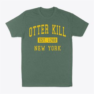 Otter Kill New York Classic Established Classic Dad T-Shirt