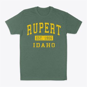 Rupert Idaho Classic Established Classic Dad T-Shirt