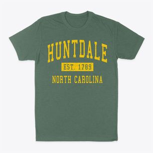 Huntdale North Carolina Classic Established Classic Dad T-Shirt