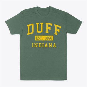 Duff Indiana Classic Established Classic Dad T-Shirt
