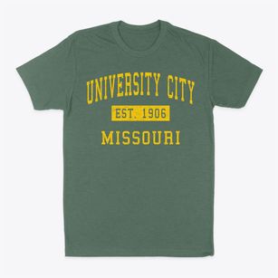 University City Missouri Classic Established Classic Dad T-Shirt