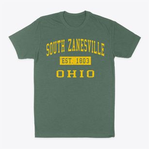 South Zanesville Ohio Classic Established Classic Dad T-Shirt