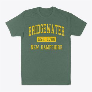 Bridgewater New Hampshire Classic Established Classic Dad T-Shirt
