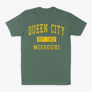 Queen City Missouri Classic Established Classic Dad T-Shirt