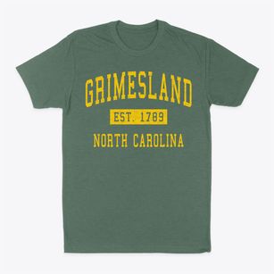 Grimesland North Carolina Classic Established Classic Dad T-Shirt