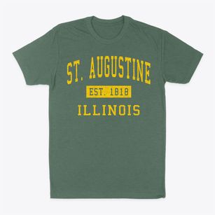 St. Augustine Illinois Classic Established Classic Dad T-Shirt