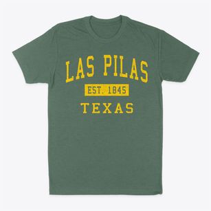Las Pilas Texas Classic Established Classic Dad T-Shirt