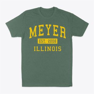 Meyer Illinois Classic Established Classic Dad T-Shirt
