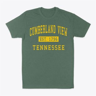 Cumberland View Tennessee Classic Established Classic Dad T-Shirt