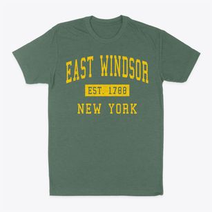 East Windsor New York Classic Established Classic Dad T-Shirt