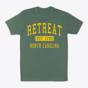Retreat North Carolina Classic Established Classic Dad T-Shirt