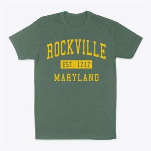 Rockville Maryland Classic Established Classic Dad T-Shirt