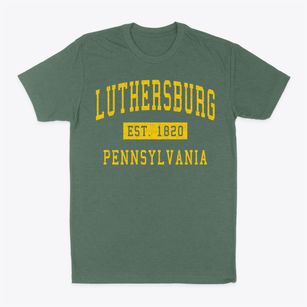 Luthersburg Pennsylvania Classic Established Classic Dad T-Shirt