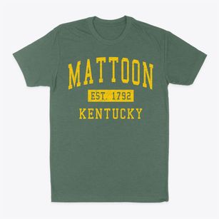 Mattoon Kentucky Classic Established Classic Dad T-Shirt