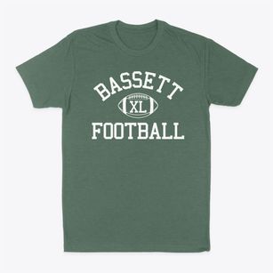 Bassett High School Classic Football Classic Dad T-Shirt