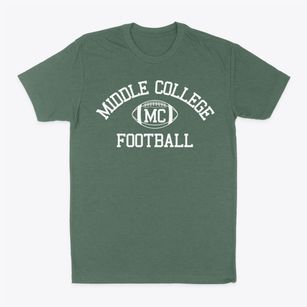 Middle College High School Classic Football Classic Dad T-Shirt