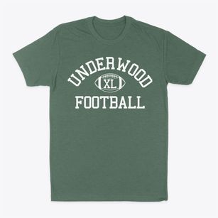 Underwood High School Classic Football Classic Dad T-Shirt