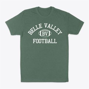 Belle Valley School Classic Football Classic Dad T-Shirt