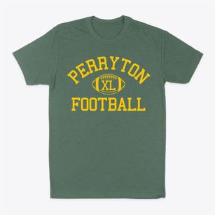 Perryton Junior High School Classic Football Classic Dad T-Shirt