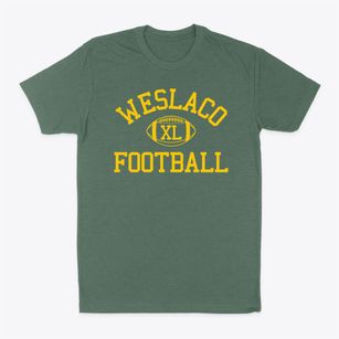 Weslaco High School Classic Football Classic Dad T-Shirt
