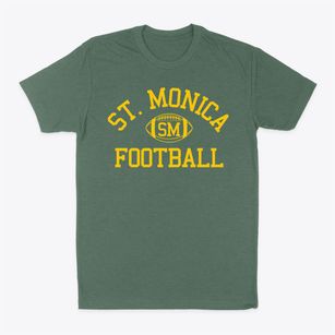Saint Monica School Classic Football Classic Dad T-Shirt