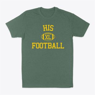 His Academy Christian Classic Football Classic Dad T-Shirt