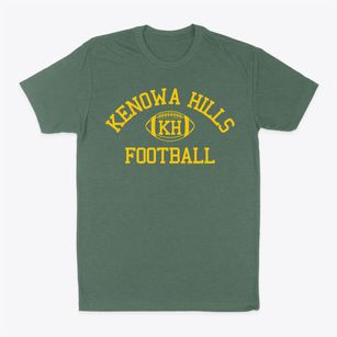 Kenowa Hills High School Classic Football Classic Dad T-Shirt