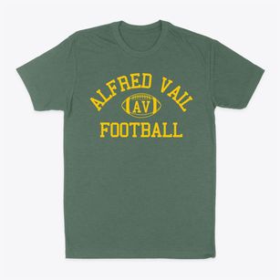 Alfred Vail School Classic Football Classic Dad T-Shirt