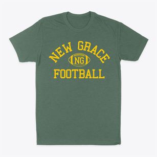 New Grace Center Classic Football Classic Dad T-Shirt
