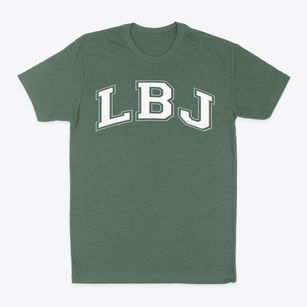 Lyndon B. Johnson High School Varsity Arch Classic Dad T-Shirt