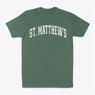 St. Matthew's Lutheran School Varsity Arch Classic Dad T-Shirt
