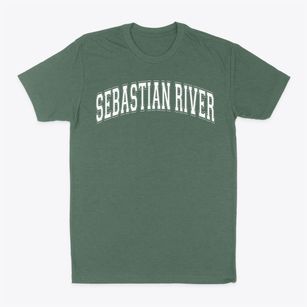 Sebastian River High School Varsity Arch Classic Dad T-Shirt