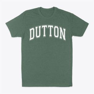 Dutton Elementary School Varsity Arch Classic Dad T-Shirt