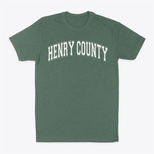Henry County High School Varsity Arch Classic Dad T-Shirt
