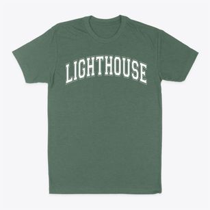 Lighthouse School Varsity Arch Classic Dad T-Shirt