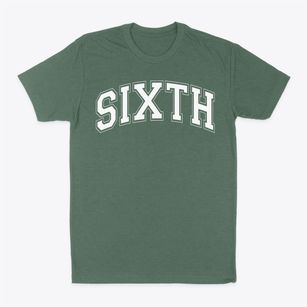 Sixth Grade Center Varsity Arch Classic Dad T-Shirt