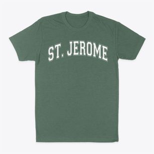 Saint Jerome School Varsity Arch Classic Dad T-Shirt