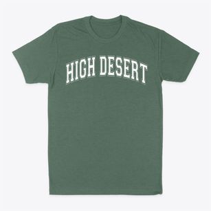 High Desert Montessori School Varsity Arch Classic Dad T-Shirt