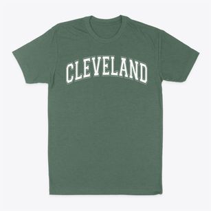 Cleveland Elementary School Varsity Arch Classic Dad T-Shirt