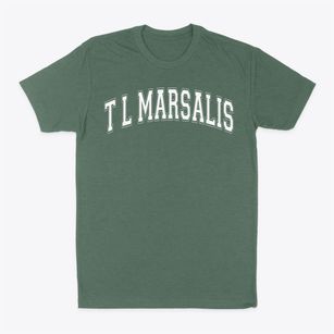 T L Marsalis Elementary School Varsity Arch Classic Dad T-Shirt