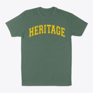 Heritage Christian Academy Varsity Arch Classic Dad T-Shirt
