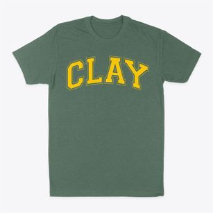 Clay Elementary School Varsity Arch Classic Dad T-Shirt